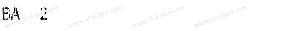BA (2)字体转换